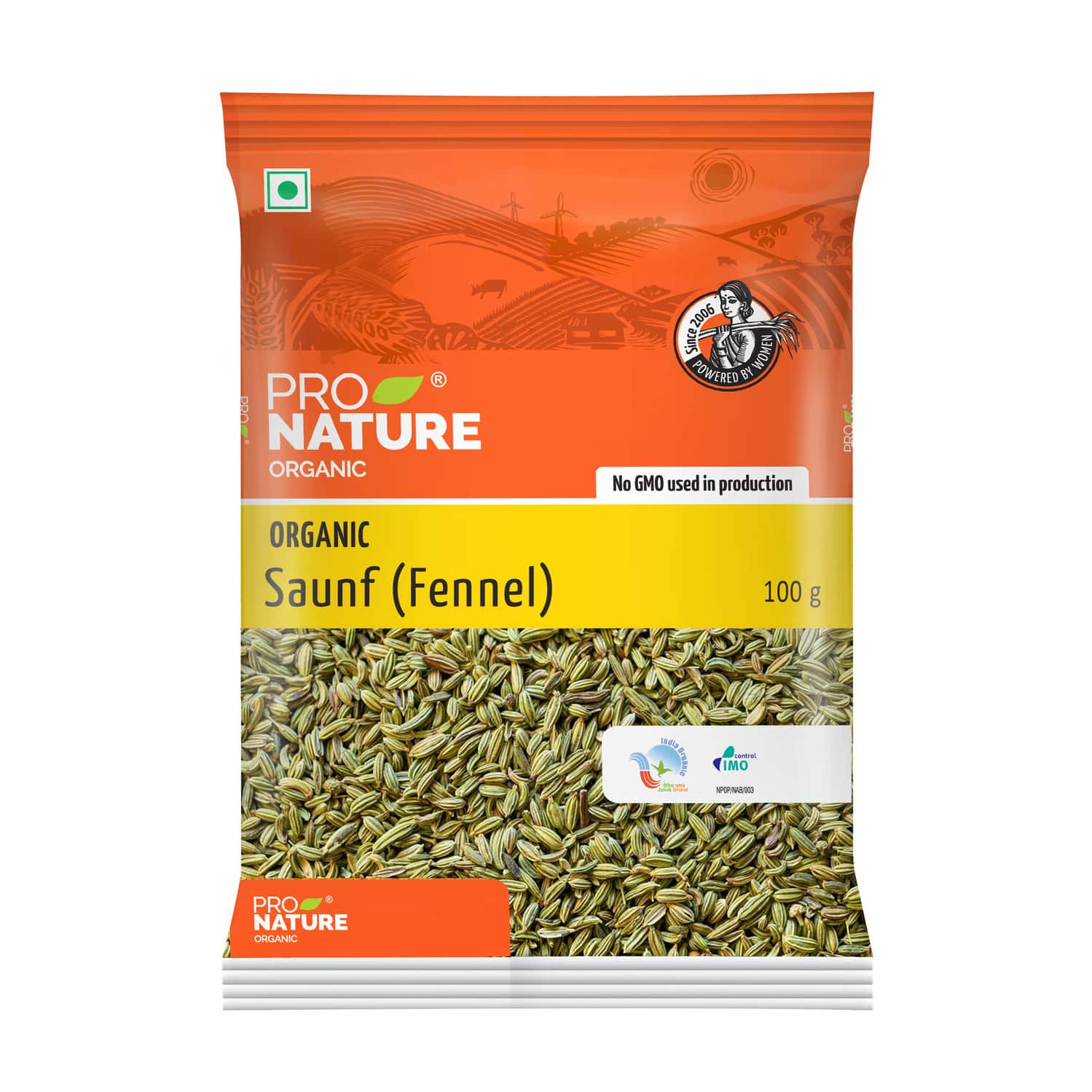 Pro Nature Organic Saunf (Fennel) 100g