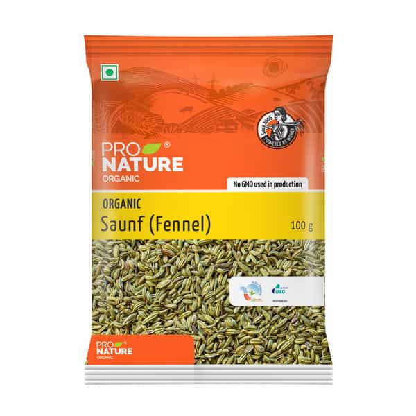 Pro Nature Organic Saunf (Fennel) 100G