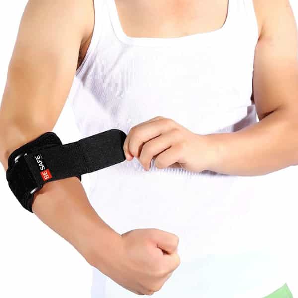 Besafe Forever Tennis Elbow/Neoprene Compression Support For Pain Relief | M