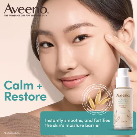 Aveeno Triple Oat Serum - 30Ml