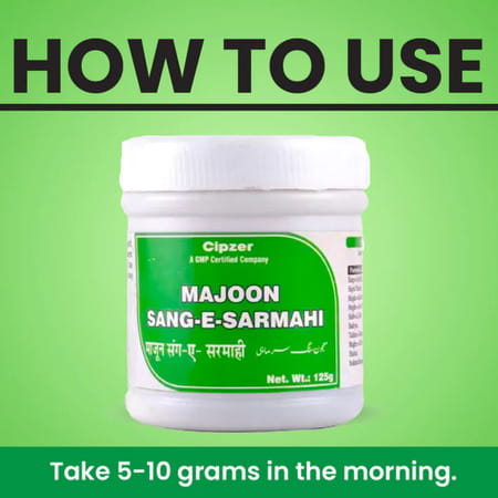 Cipzer Majoon Sang-E-Sarmahi 125gm | Herbal Tonic For Kidney & Urinary Stone Support