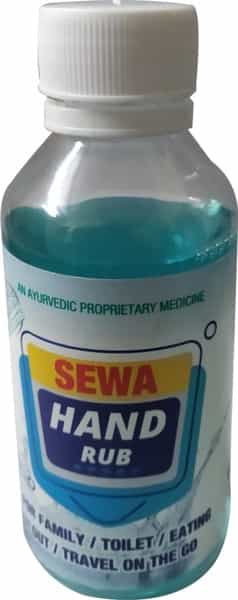Sewa Hand Rub Hand Sanitizer Bottle Of 100 Ml