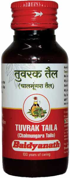 Baidyanath Asli Ayurved Tuvrak Tel Chalmogra Oil - 50Ml