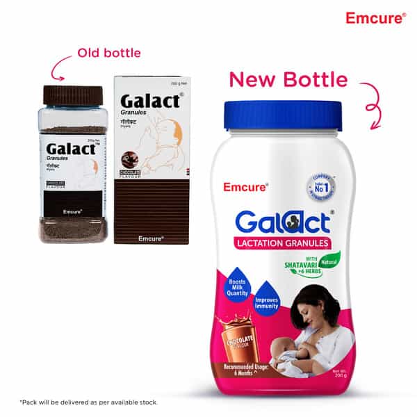 Galact Chocolate Flavour Bottle Of 200Gm Granules