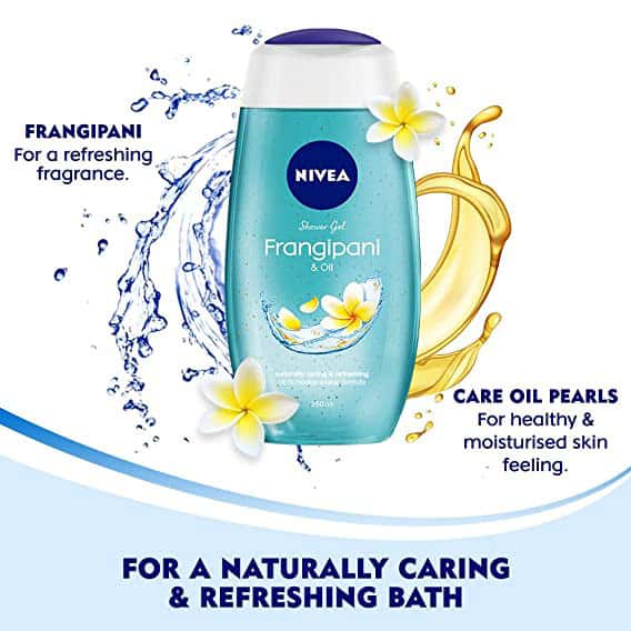 Buy NIVEA BODY WASH, FRANGIPANI & OIL SHOWER GEL 250 ML Online & Get