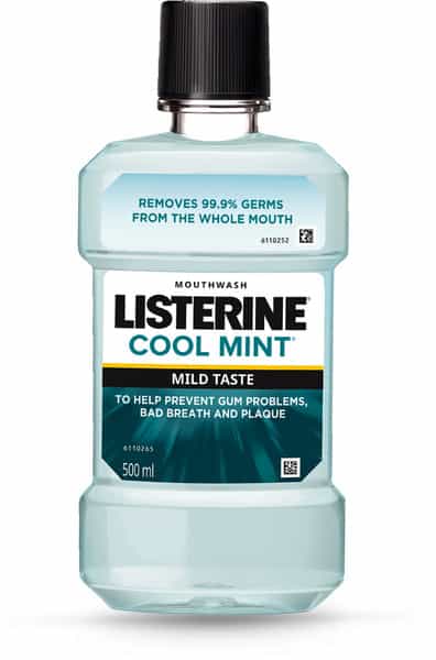 Listerine Mouthwash Coolmint Mild 500Ml
