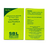 Sbl Calcarea Sulphurica Biochemic Tablet 6X 25 Gm Pack Of 2