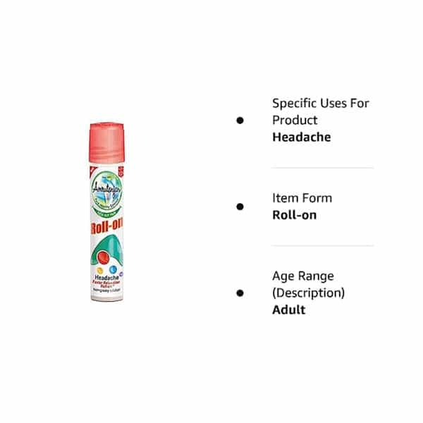 New Amrutanjan Faster Relaxation Headache Roll-On Bottle Of 10 Ml