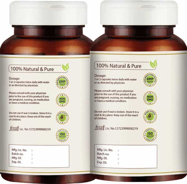 Vedikroots Shilajit + Ashwagandha 60 Capsules For Vitality Booster