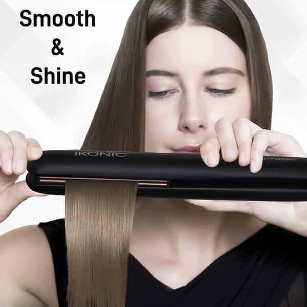 Ikonic Simply Straight Hair Straightener (Black)