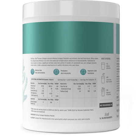 Hk Vitals Korean Marine Collagen (200g) | Unflavoured | Skin | Hair & Nail Support