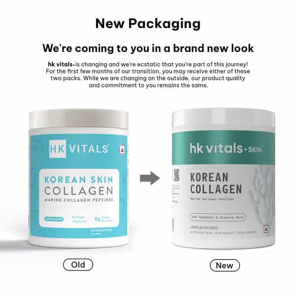 Hk Vitals Korean Marine Collagen (200G) | Unflavoured | Skin | Hair & Nail Support