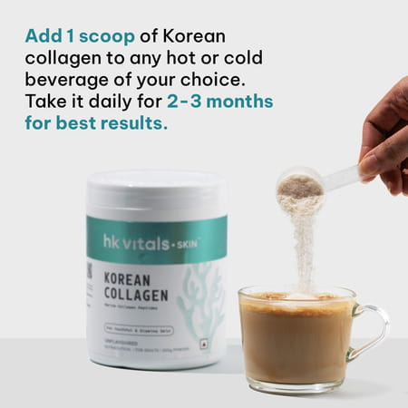 Hk Vitals Korean Marine Collagen (200g) | Unflavoured | Skin | Hair & Nail Support