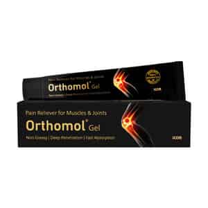 Orthomol Ayurvedic Pain Relief Gel 30 Gm | For Joint| Knee| Back Pain & Muscular Pain (pack Of 1)