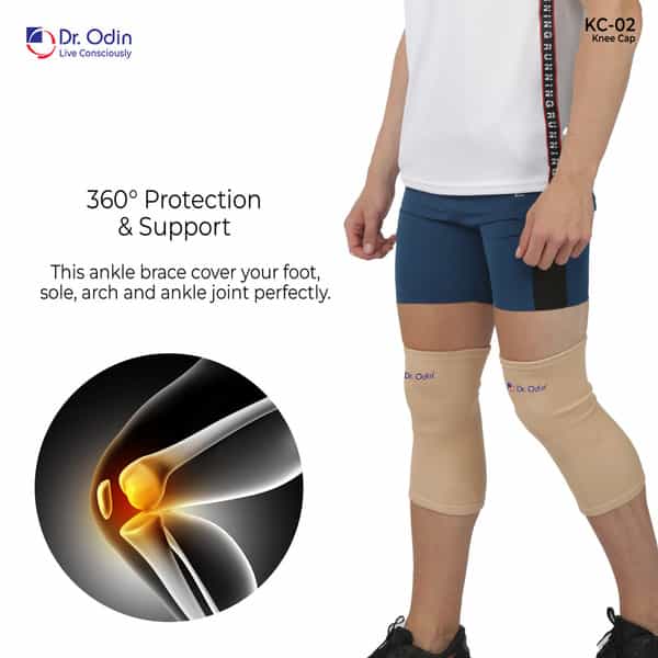 Dr. Odin Kc-02 Knee Cap With 4-Way Stretch Technology - Knee Support For Pain Relief (Xtra Large)