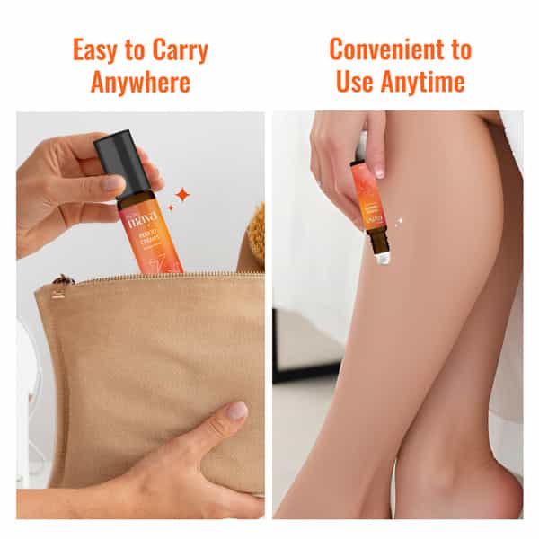 Maya Aromatherapy Period Cramp Premium Roll On For Women |100% Herbal Period Pain Reliever Pack Of 3