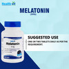 Healthvit Melatonin 5mg Helps You Fall Asleep - 60 Tablets