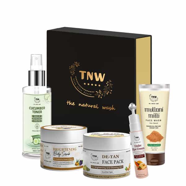 Tnw The Natural Wash Skin Care Combo| Controls Excess Oil & Reduces Tanning | For All Skin Types