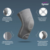 Tynor Knee Cap With Patellar Ring Grey Medium 1 Unit