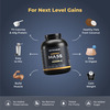 Nutrabay Gold Mega Mass Weight Gainer Vanilla Ice Cream - 2Kg