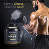 Nutrabay Gold Mega Mass Weight Gainer Vanilla Ice Cream - 2Kg