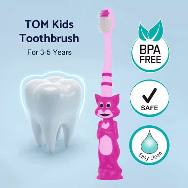 Buddsbuddy Kids Toothbrush Soft Microline Bristles For 3-5 Years 1N