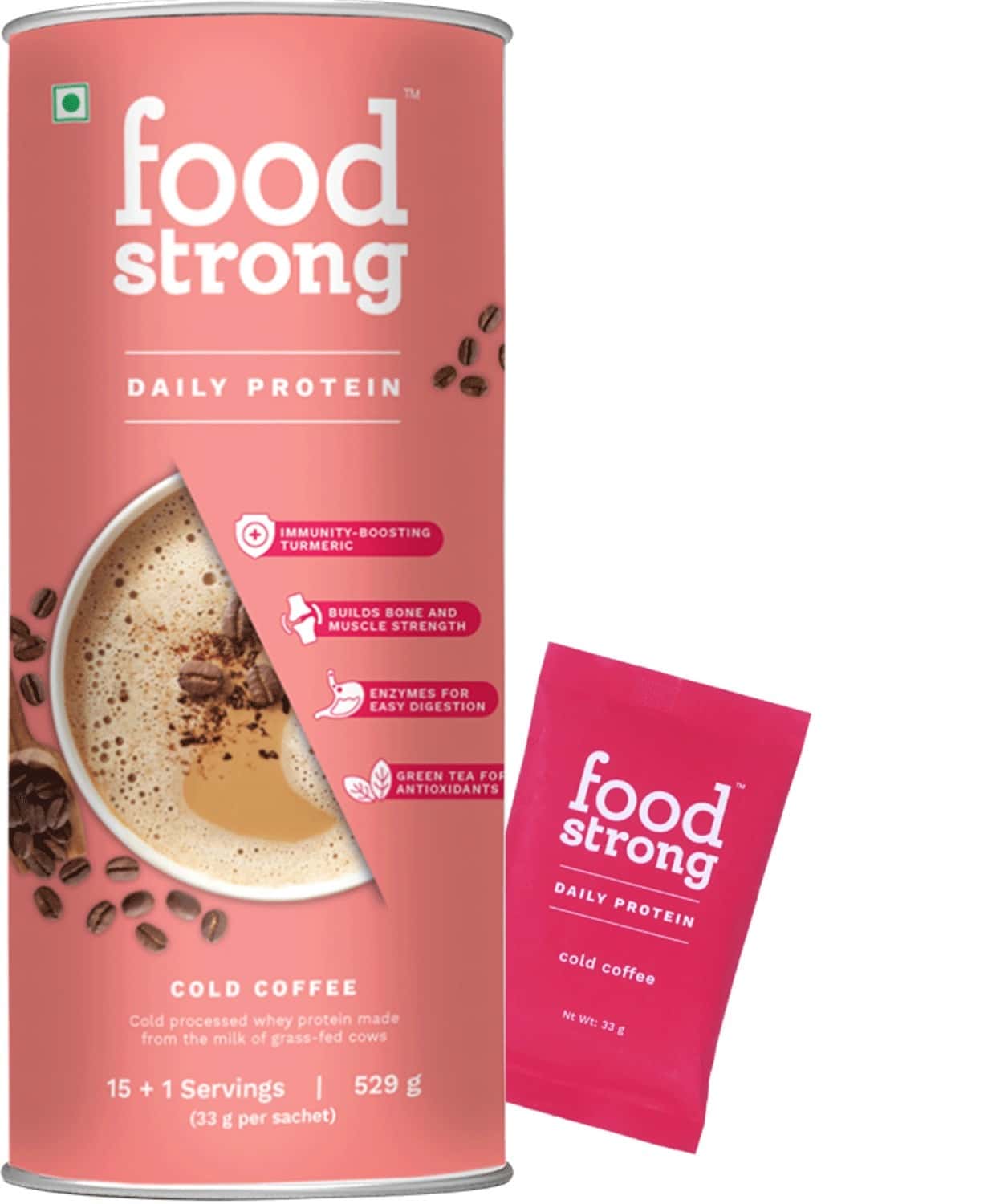 Buy FOODSTRONG SHAPE SHAKE COLD COFFEE LITE WHEY ISOLATE PROTEIN 1