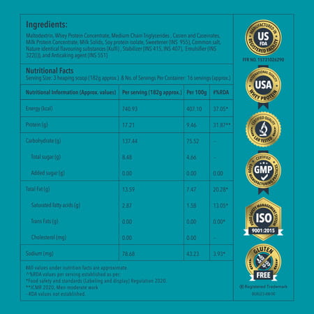 Proathlix Monster Bulk Gainer (Kulfi) 3 Kg
