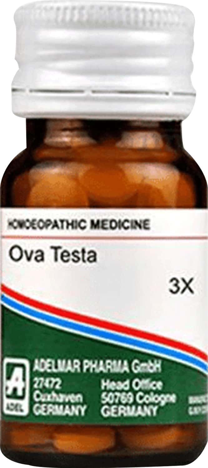 Adel Ova Testa Trituration Tablet 3x | 20gm | Pack Of 2