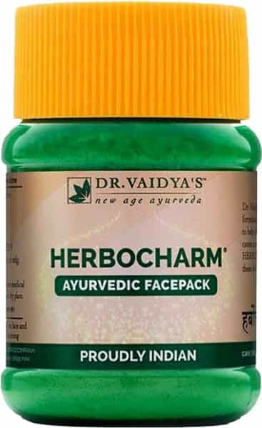 Dr. Vaidya's Herbocharm Powder Face Pack For Clear Skin 50 Gm