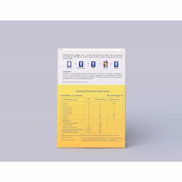 Dr. Morepen Lightlife Pre Meal Nutrition | Weight Management | Lemon | Sachet | 30 No's
