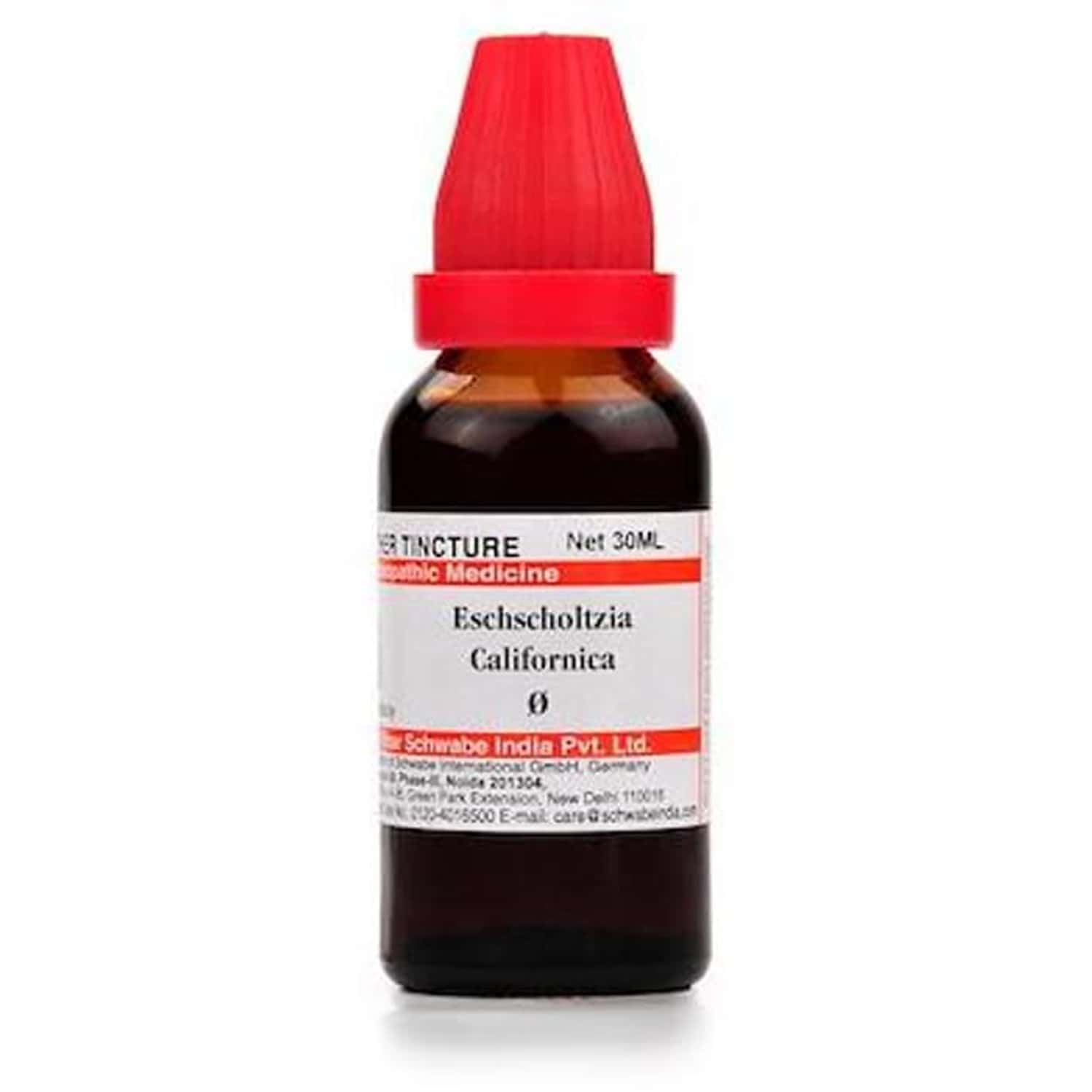 Dr. Willmar Schwabe India Eschscholtzia Californica Mother Tincture Q 30 Ml