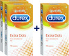Durex Condoms Extra Dots - 10 Pieces - (Buy 2 Get 1 Free)