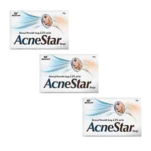 Acnestar 2.5% Soap 75gm (pack Of 3)