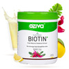 Oziva Plant Based Biotin 10000mcg+ Biotin For Hair Growth Lemon Pack Of 1