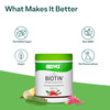 Oziva Plant Based Biotin 10000mcg+ Biotin For Hair Growth Lemon Pack Of 1