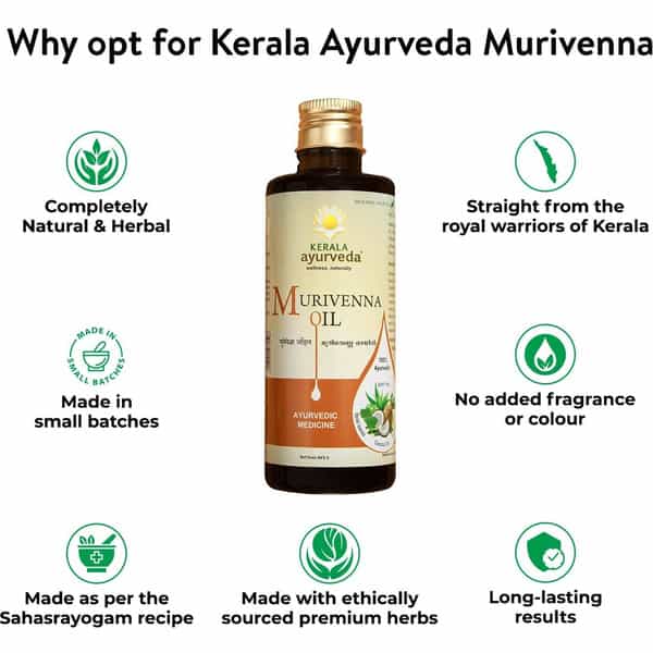 Kerala Ayurveda Neelibringadi Oil X Pack Of 4 Liquid (4 X 200 Ml)