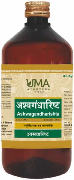 Uma Ayurveda Ashwagandharishta Ayurvedic Shake 450 Ml