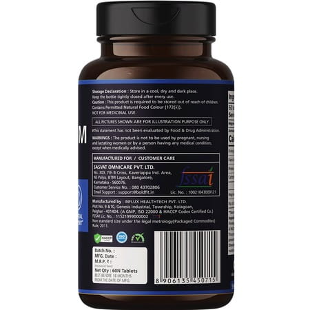 Boldfit Melatonin 10mg For Men & Women - 60 Veg Tablets