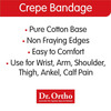 Dr Ortho Elastic Crepe Bandage 10Cm X 4Mtr