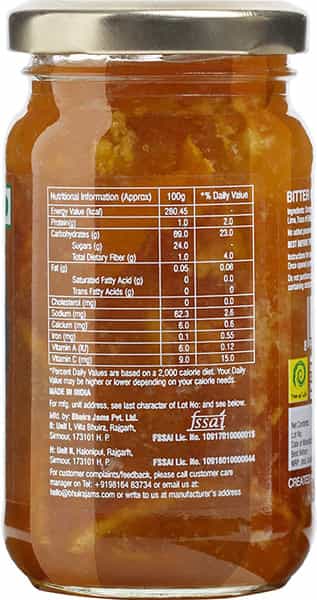 Bhuira All Natural Bitter Orange Marmalade - 240 Gm & Kashmiri Mango Bichhua Chutney|230G|Pack Of 2