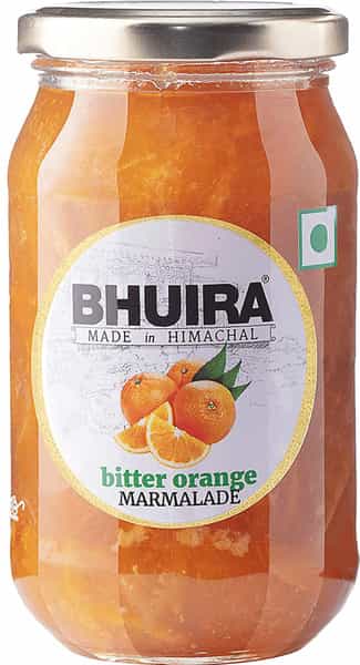 Bhuira All Natural Bitter Orange Marmalade - 240 Gm & Kashmiri Mango Bichhua Chutney|230G|Pack Of 2