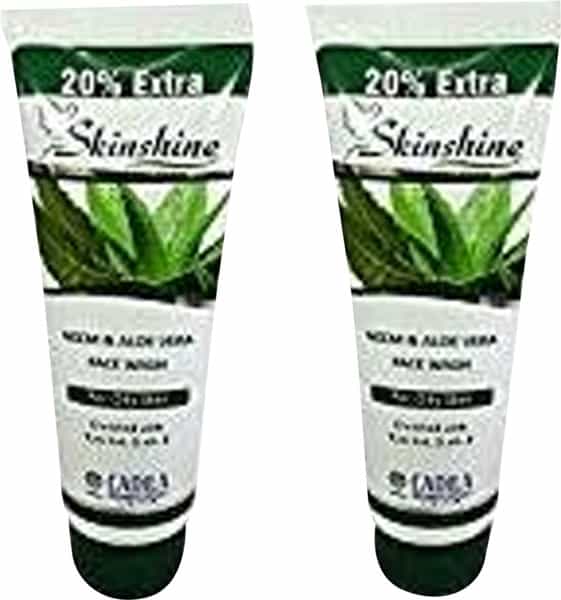 Skinshine Neem And Aloevera Facewash 60 Gm