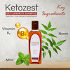 Ketozest Anti-Dandruff Shampoo 100 Ml | Ketoconazole 2 % | Paraben Free (Pack Of 4)