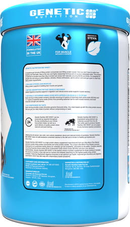 Genetic Nutrition Bio Whey Protein|Ultra Micro-Fine Filtered|Swiss Grass-Fed|Chocolate Ganache, 500g