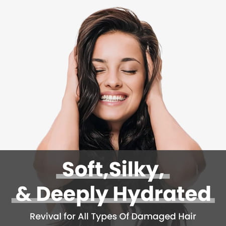 The Skin Story Nourishing And Moisturising Hair Mask Reduces Breakage & Frizz 100G