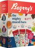 Bagrry's Assorted / Variety Pack 6 Bars - Box - Goodness Of 3 Delicious Flavour