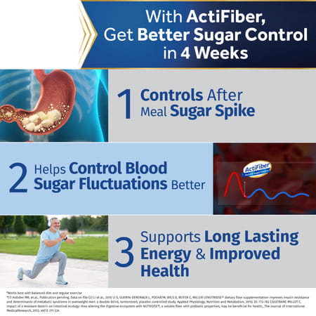 Actifiber Natural Sugar Control Box Of 150 G