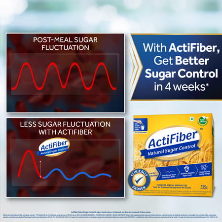 Actifiber Natural Sugar Control Box Of 150 G