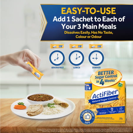 Actifiber Natural Sugar Control Box Of 150 G